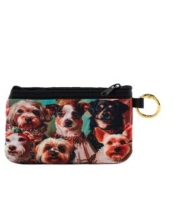 Wallet Dog Neoprene ID Holder, 2 Assorted