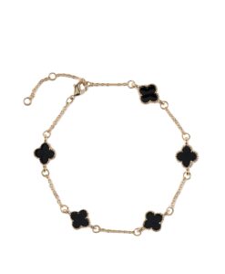 Quatrefoil Chain Bracelet, 3 Assorted