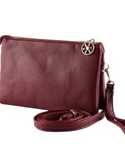 6 Piece Dark Colors Crossbody Bag Assortment